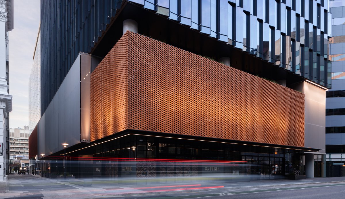 83 Pirie Street Adelaide, Cbus Property, courtesy of Trevor Mein 2022